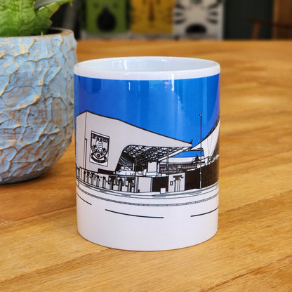 Sheffield Wednesday FC, Hillsborough Stadium Illustrated Mug