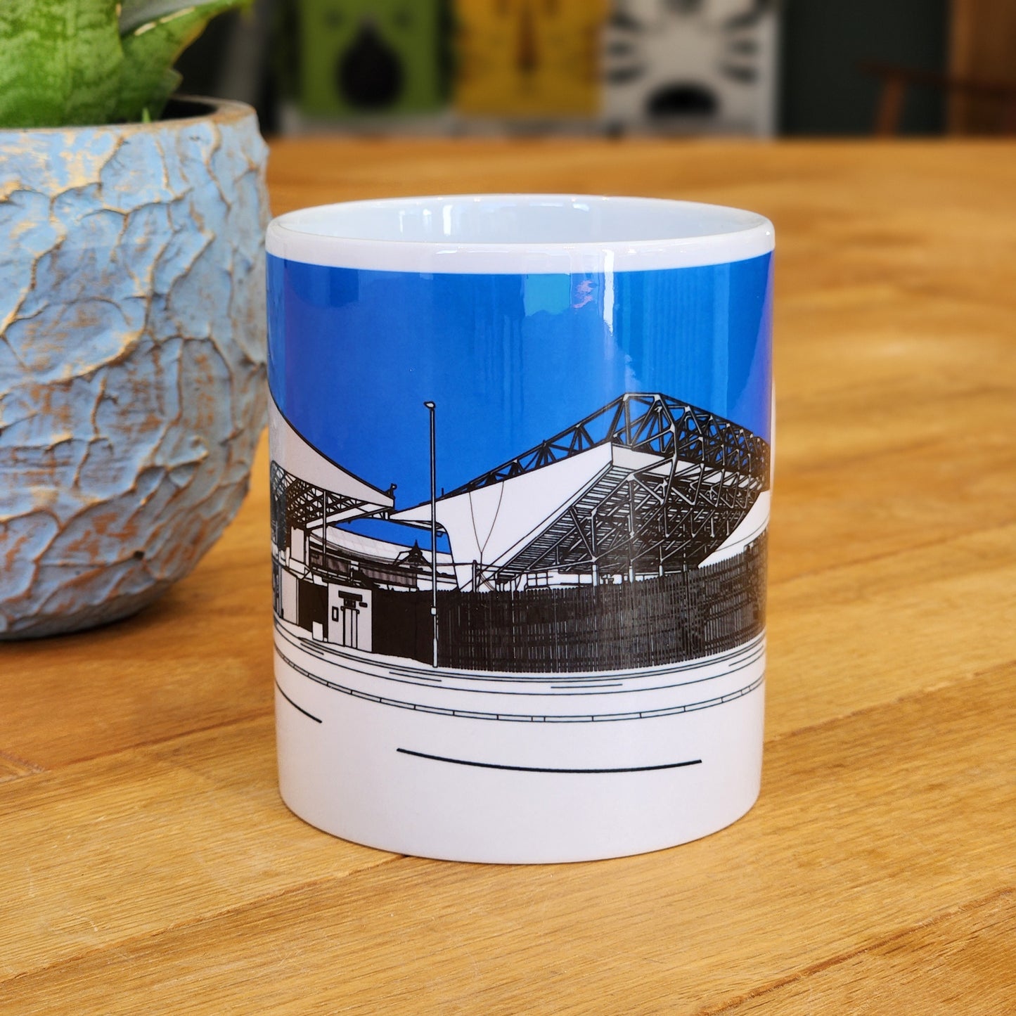 Sheffield Wednesday FC, Hillsborough Stadium Illustrated Mug