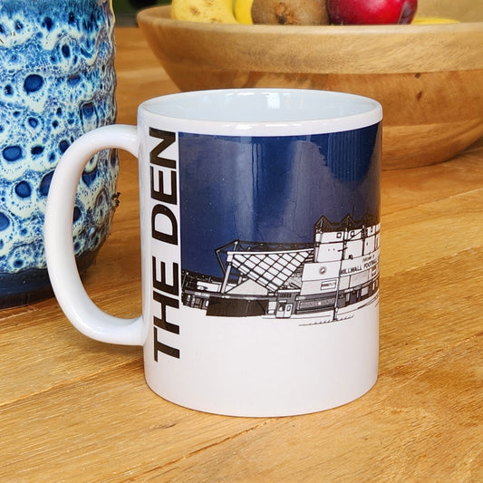 Millwall FC, The Den Illustrated Mug