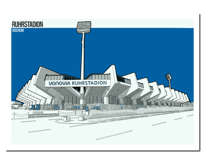 VfL Bochum 1848 Art Print of Vonovia Ruhrstadion