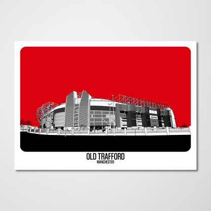 Manchester United, Old Trafford poster (end of line)