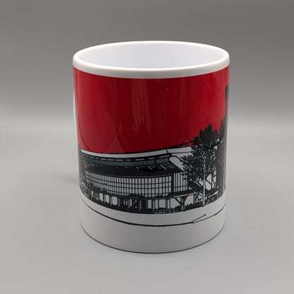 Nottingham Forest, City Ground Illustrated Mug (Second)