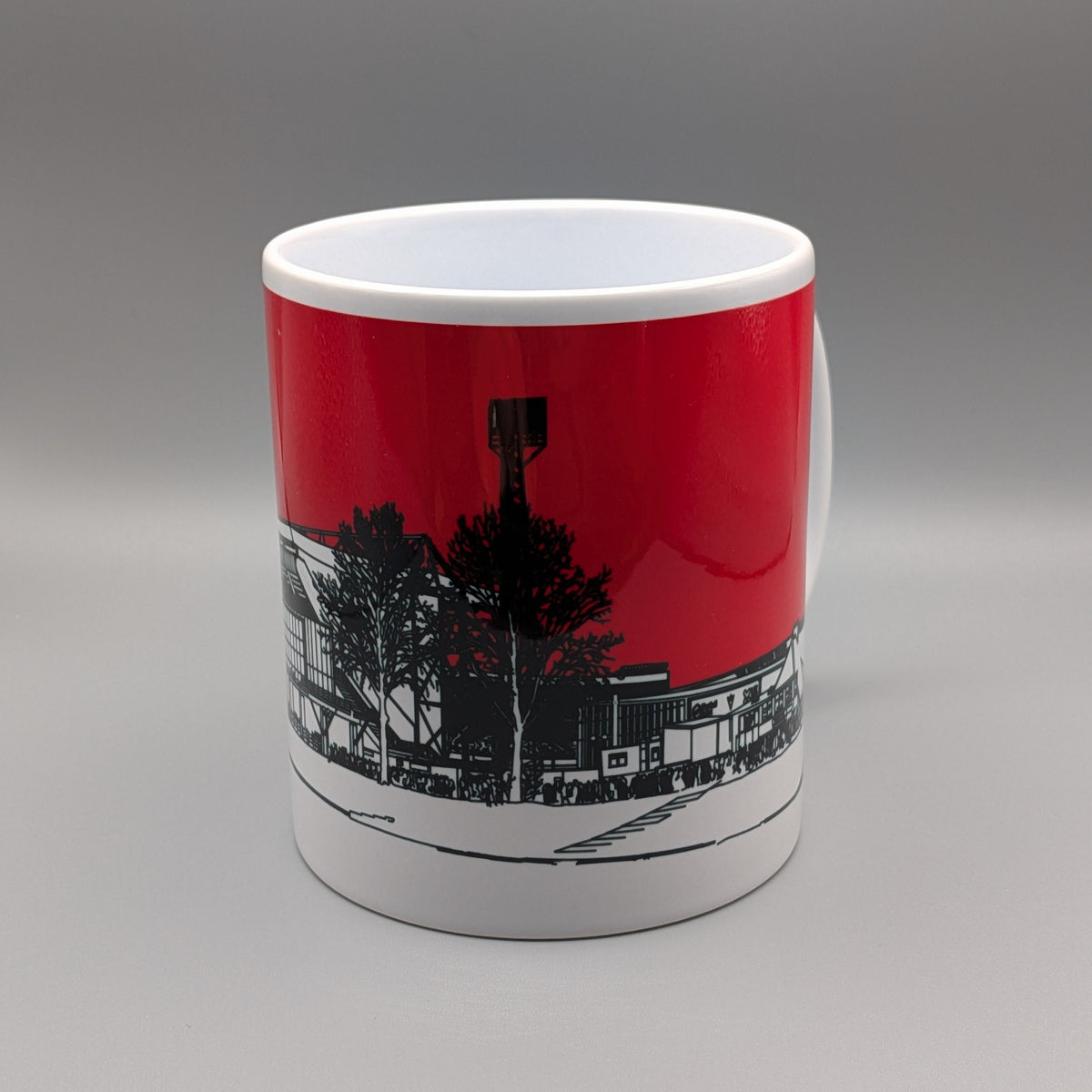 Nottingham Forest, City Ground Illustrated Mug (Second)