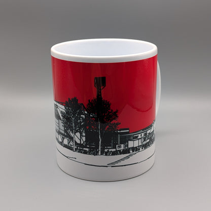 Nottingham Forest, City Ground Illustrated Mug (Second)