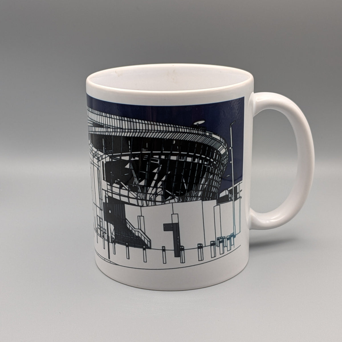 Tottenham Hotspur Stadium Illustrated Mug (Second)