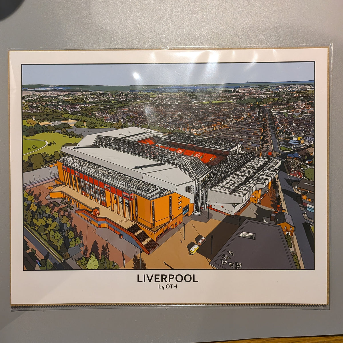 Liverpool FC Anfield Art Print (second)