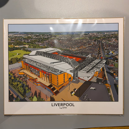 Liverpool FC Anfield Art Print (second)