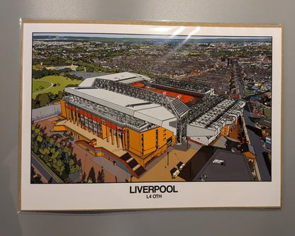 Liverpool FC Anfield Art Print (second)