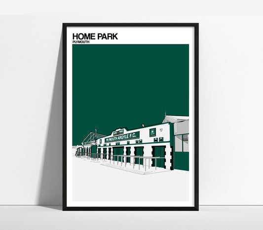 Plymouth Argyle F.C. Home Park Art Print