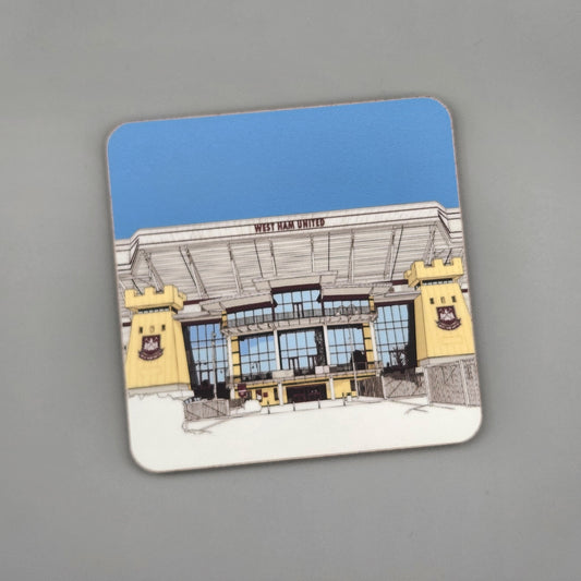 West Ham Utd coaster of Boleyn Ground, Upton Park