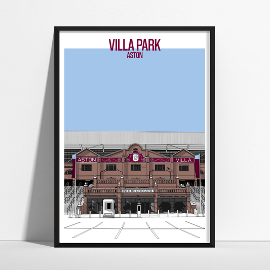 Aston Villa, Villa Park Art Print