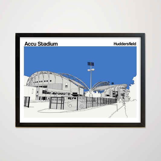 Huddersfield Town Art Print of Accu Stadium