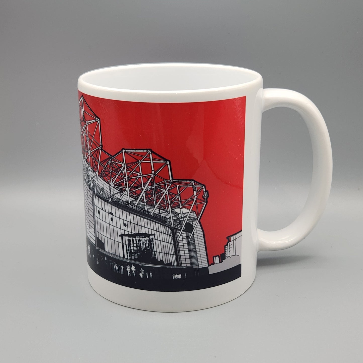 Manchester United Mug, Old Trafford illustrated Mug