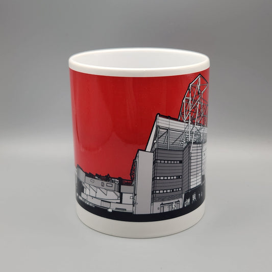 Manchester United Mug, Old Trafford illustrated Mug
