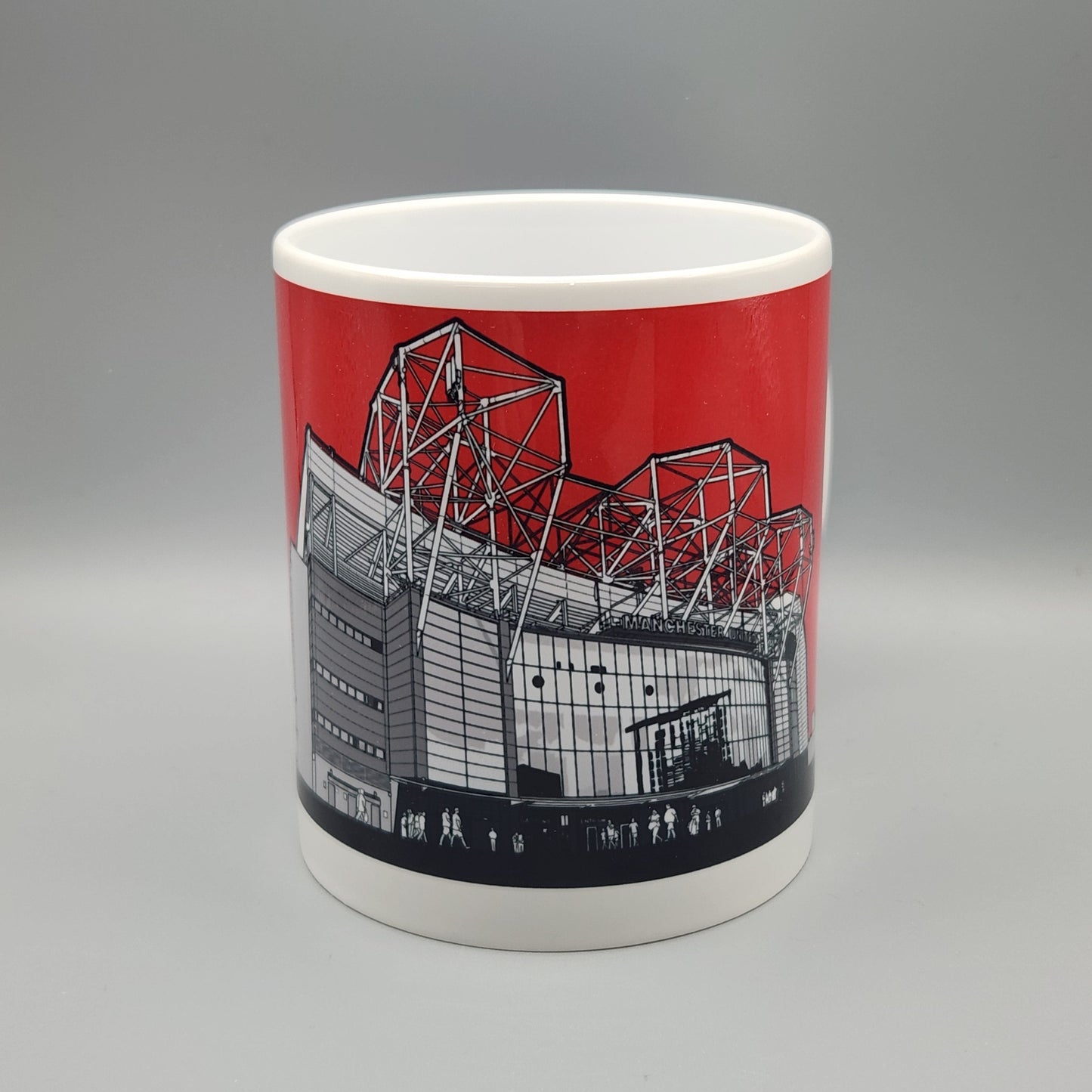 Manchester United Mug, Old Trafford illustrated Mug
