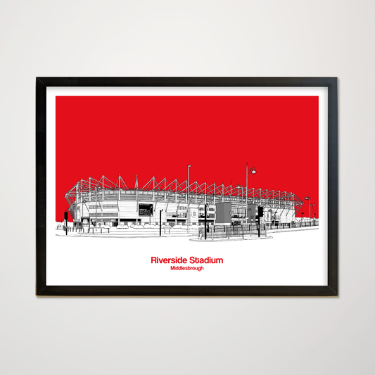 Middlesbrough FC Riverside Stadium Art Print