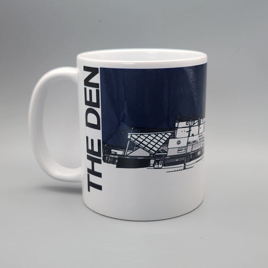 Millwall FC, The Den Illustrated Mug