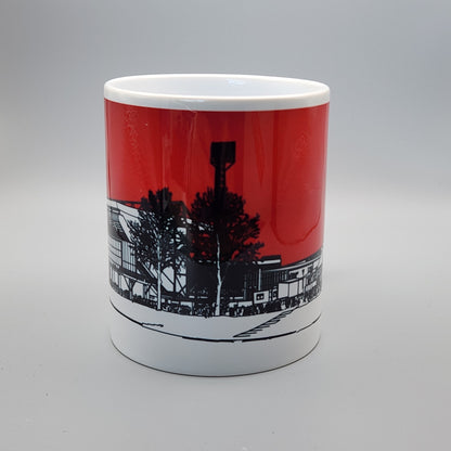Nottingham, City Ground Forest Illustrated Mug
