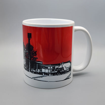 Nottingham, City Ground Forest Illustrated Mug