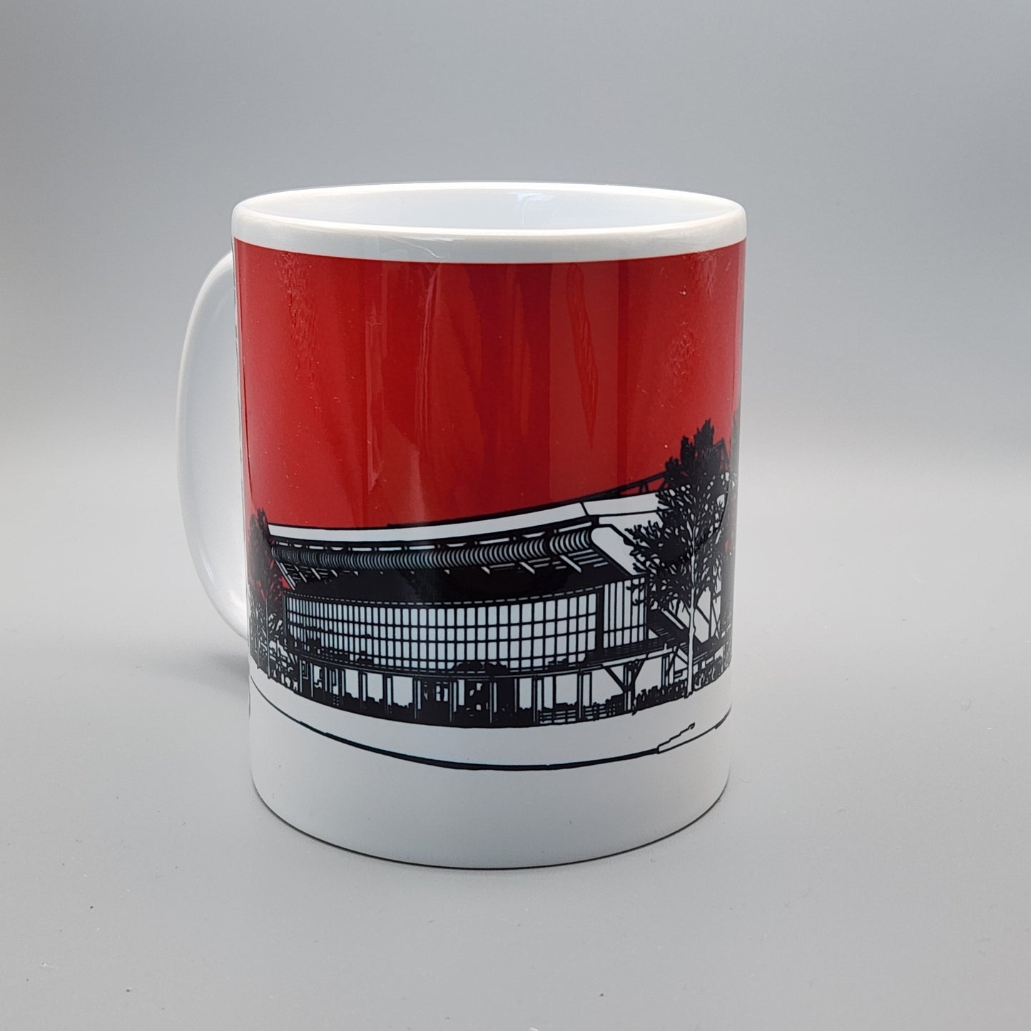 Nottingham, City Ground Forest Illustrated Mug