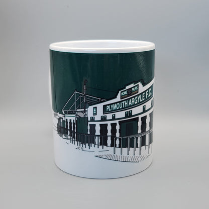Plymouth Argyle Home Park Illustrated Mug