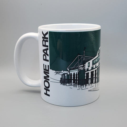 Plymouth Argyle Home Park Illustrated Mug