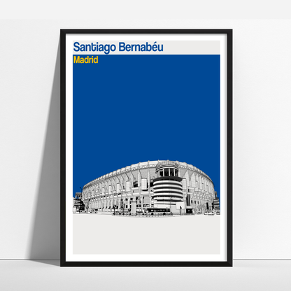 Real Madrid Santiago Bernabéu Art Print