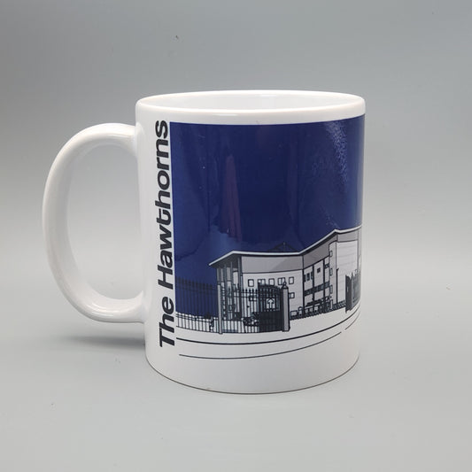 West Bromwich Albion F.C, The Hawthorns Stadium Illustrated Mug