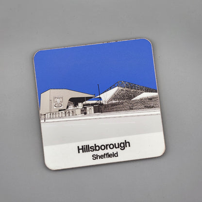 Sheffield Wednesday FC coaster of Hillsborough Stadium
