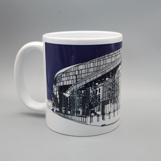 Tottenham Hotspur Stadium Illustrated Mug