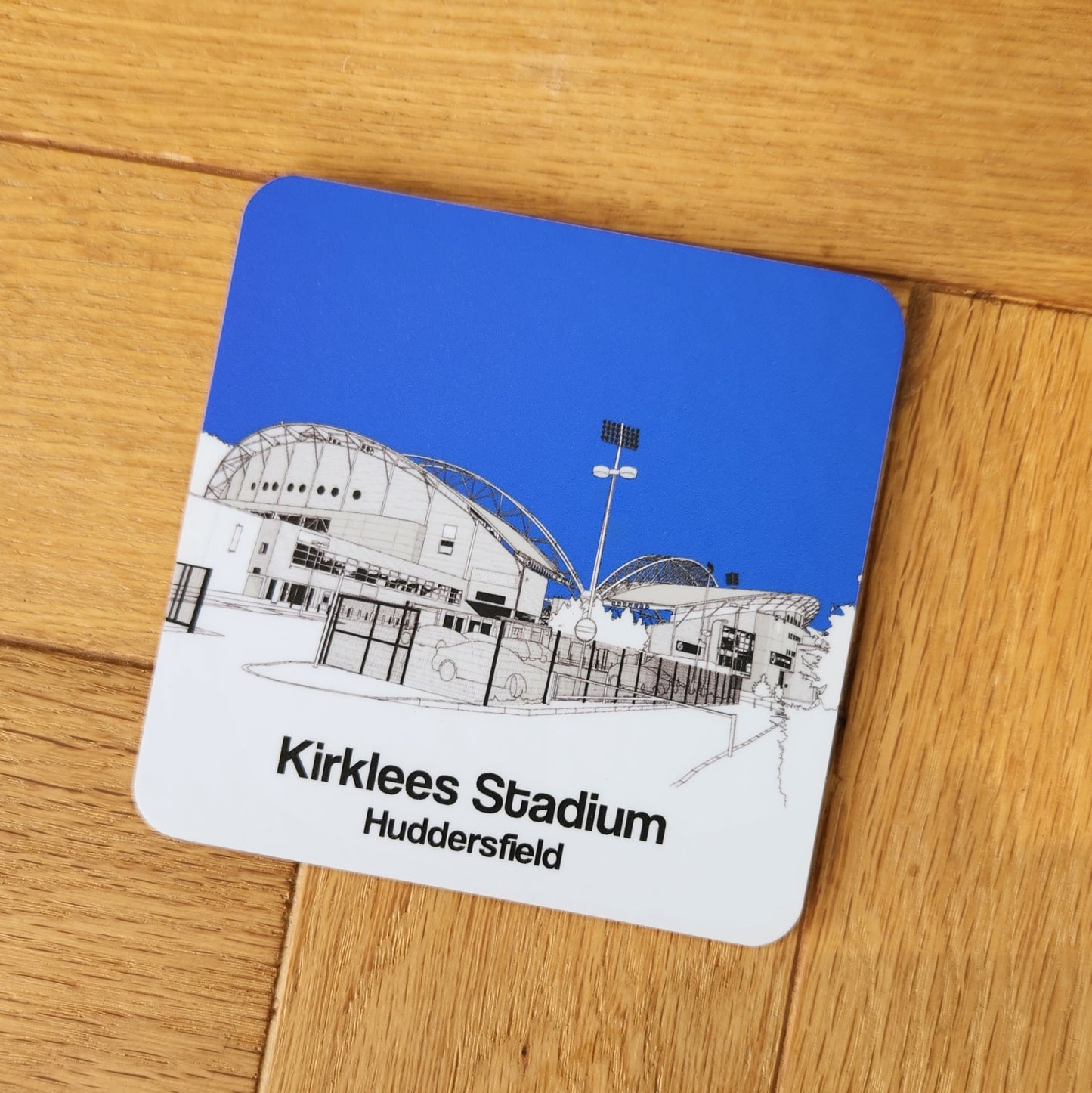 Huddersfield Town Coaster of Kirklees Stadium AKA John Smith's Stadium
