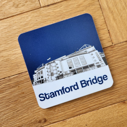 Chelsea FC Drinks coaster of Stamford Bridge
