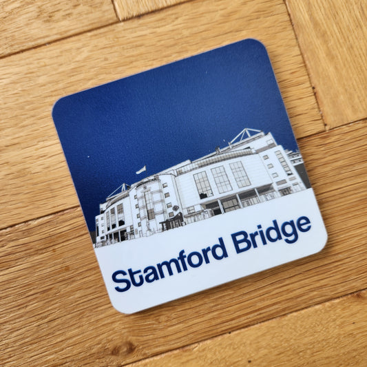 Chelsea FC Drinks coaster of Stamford Bridge