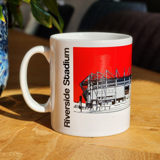 Middlesbrough FC, Riverside Stadium Illustrated Mug