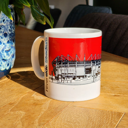 Middlesbrough FC, Riverside Stadium Illustrated Mug