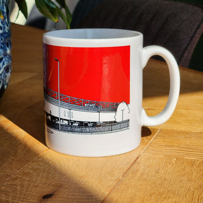 Bristol City FC Mug, Ashton Gate illustrated Mug