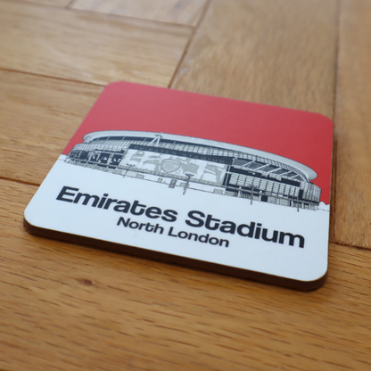 Arsenal FC coaster of Emirates Stadium