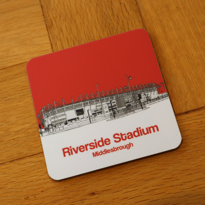 Middlesbrough FC Drinks coaster of Riverside Stadium