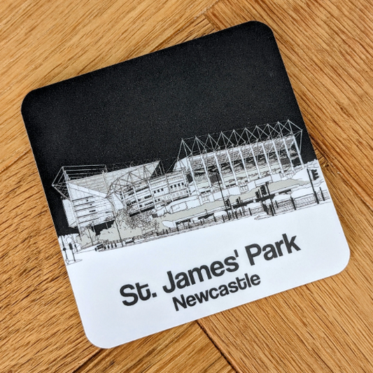 Newcastle United coaster of St James' Park