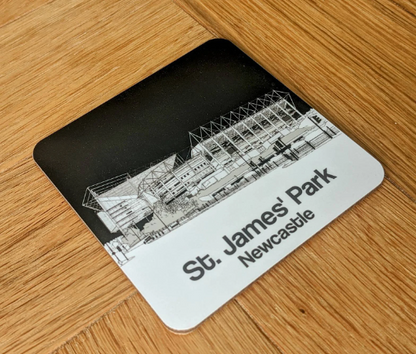 Newcastle United coaster of St James' Park