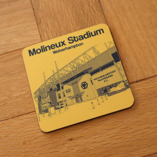 Wolverhampton Wanderers F.C coaster of Molineux Stadium