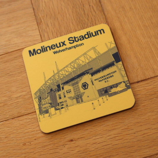 Wolverhampton Wanderers F.C coaster of Molineux Stadium