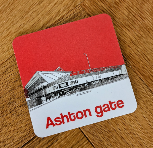 Bristol City coaster of Ashton Gate