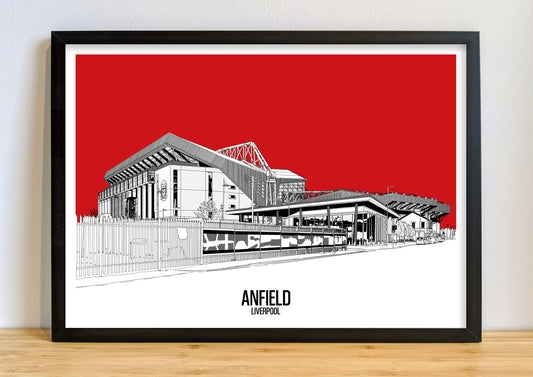 Liverpool FC Anfield Art Print