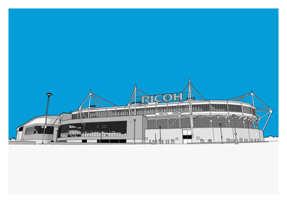 Coventry City FC Art Print of Ricoh Arena ( Coventry Building Society Arena)