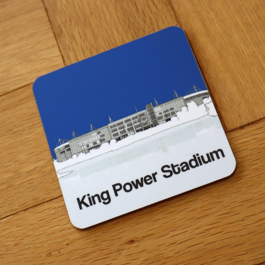 Leicester City FC coaster of the King Power Stadium